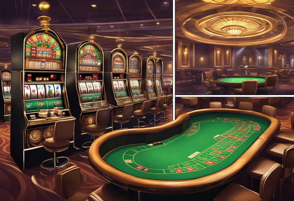 השוואה בין קזינו חי לקזינו פיזי